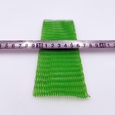 China Durable tubular plastic mesh sleeves for protection for sale