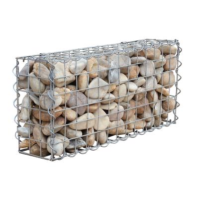 China Easily Assembled Galvanized Square Welded Gabion Boxcaged Wall Stone Fabrication Supplier for sale