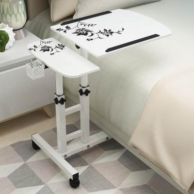 China (Other) Adjustable Portable Laptop Stand Rolling Cart Foldable Mobile Height Adjustable Standing Table For Home Office for sale