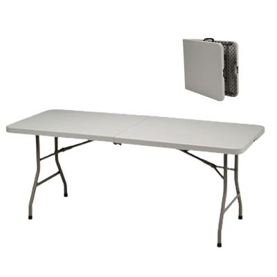 China 6FT Modern Wholesale Manufacturing New Design Events Portable Plastic Dining Folding Tables for sale