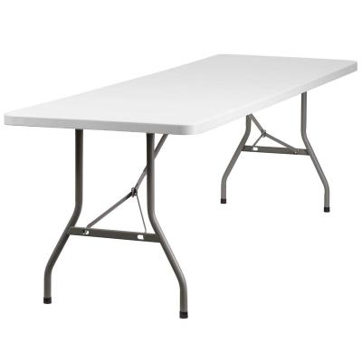 China Portable Folding Dining Table 5FT Rectangle Folding Table Outdoor Events Plastic Tables for sale