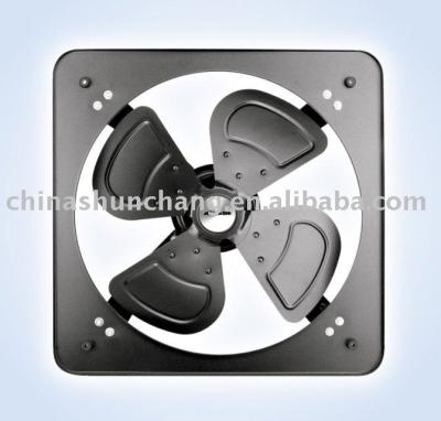 China Industrial Hotel Square Metal Exhuaust Fan / Window Basroom Fan for sale