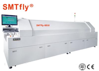 China Good quality  Reflow Oven with 8 Hot Air Heating Zone for Lead-free Soldering, IC, LED for sale