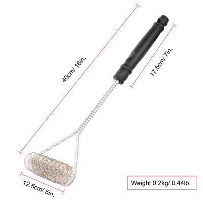 China Amazon Hot Sale Easily Cleaned Spring Wire Brush for Cleaning Grills Accessories GRILL Tools Grill Brush for sale