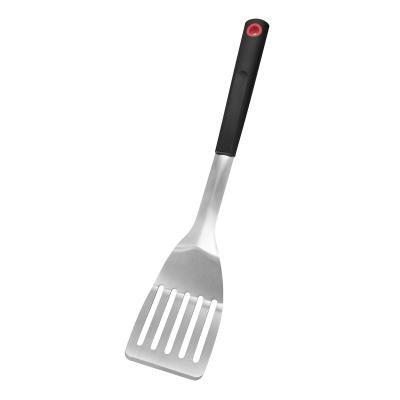 China Easily Cleaned BBQ Cooking Grill Spatula Tool Multifunctional Stainless Steel Fish Spatula for sale