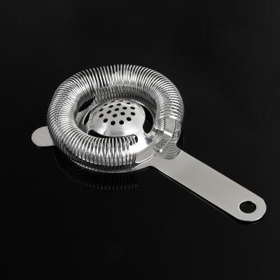 China Disposable Bar Tools Making Cocktail Drinks Ice Filter Strainer For Bar Standing Kit for sale