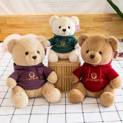 China Teddy Bear Toy Plush Bear Shape Customized Animal Care Christmas Stuffed Toy Plush Bear Graduation Season Gift for sale