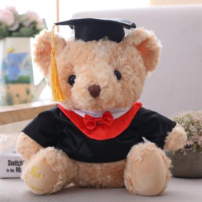 China Wholesale Teddy Bear Plush Brown Christmas Teddy Bear Toy Plush Design Graduation Gift NEW for sale