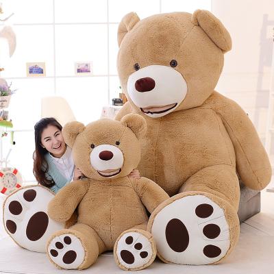 China Kids Gift/Promotion Sell Big Teddy Bear Plush Toys Stuffed Peluches Giant American Teddy Bear Wholesale From USA 180cm 200cm for sale