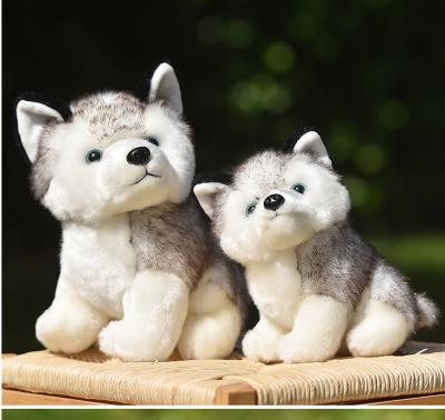 China Wholesale Customized Children/Dog Gift Husky Plush Stuffed Toys Animals Promotion Husky Dog Plush Doll for sale