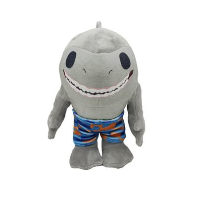 China Kids Gift/Promotion/Wholesale Decoration 28cm The Suicide Squad Nanaue King Shark Plush Toys Dolls Movie for sale