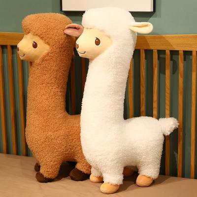 China Kids Gift/Promotion/Wholesale Soft Stuffed Animal Dolls Sheep Pillow Llama Japanese Doll Alpaca Pillow Plush Llama Decoration Lovely And Alpaca Plush Dolls for sale