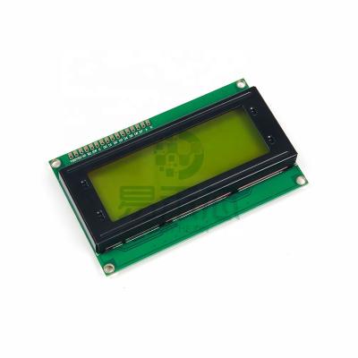 China 20x4 Yellow Green LCD Display Module LCD2004 Backlight Module DIY Kit 20*4 for sale