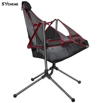 China Rocking Chair Park Swing Beach Family Hammock Folding Chair Modern Camping Outdoor Beach Chair for sale