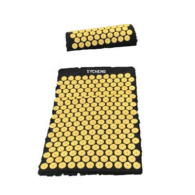 China Band Designed Personalized Eco Friendly Yoga Mat Set And Shakti Mat Acupressure Massage Band Drop Pilates For Exercise Relax Fitness for sale