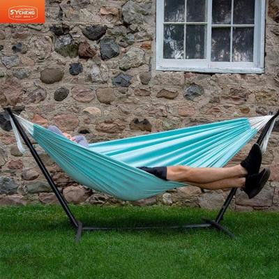 China From Durable Manufacturer LOW MOQ Free Samples Fast Delivery Custom 3 in 1 Flat Macrame Beach Chair Hammock Tent with Stand for sale