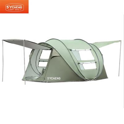 China High quality portable folding automatic tent noise camouflage/field play camping tent 4 person suppliers outdoor camping for sale