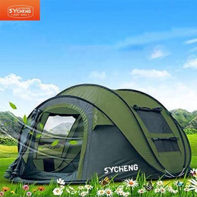 China Amazon Foldable Outdoor Camping Quick-Opening Automatic Camping Tent for sale