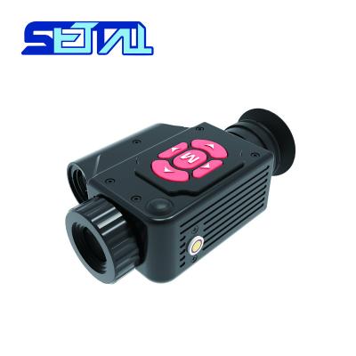 China 1000m SETTALL MINI06X Monocular Ultra-small Thermal Image Night Vision With Laser Range Finder Lens35mm 384X288 for sale