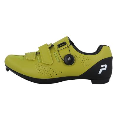 China Fashion\OEM Comfortable\Durable Customize Brand Carbon Bicycle Men Gold Sport Shoes Summer Packing Road Bike Shoes for sale