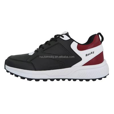 China OEM Anti-Slip Wholesale Customized Design Non Slip Classic Mens Golf Shoes Manufacturer for sale