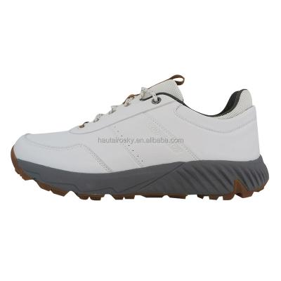 China Fashion New Unique Classic Men's Breathable Mesh Anti Slip Golf Shoes Comfortable Durable Professional Training for sale