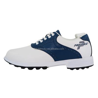 China Fashion\Rubber Unique Classic Mens Breathable Golf Shoes Manufacturer Customized Waterproof Comfortable\Durable OEM for sale