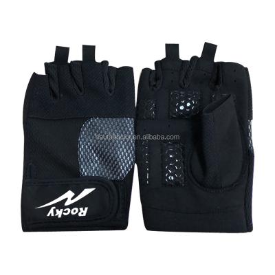 China Breathable Anti Slip Finger Gel Protection Windproof Half Sports Gloves Cycling Gloves Mountain Bike Gloves for sale