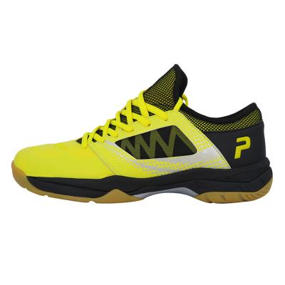 China EVA Wholesale Customized High Quality Shoes Mens Neon Yellow Indoor Badminton Tennis Shoes Shoes for sale