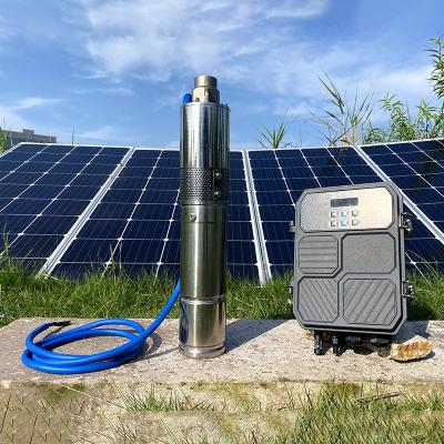 China LION Water Pump Family Homes Pump 1500w Outdoor DC Solar Multistage Solar Powered Water Pump Set for sale