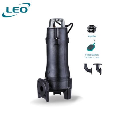 China LEO Centrifugal Sewage Water Pumps Industrial Boilers Dirty Submersible Pump Seawage Drainage Pump for sale