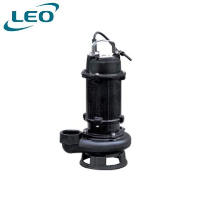 China Wastewater Treatment LEO Professional Manufacturer 220V 1.1kW Vertical Submersible Water Sewage Pump for sale