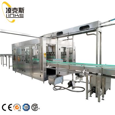 China Complete PET Bottle Drinking Liquid Beverage Production Line Automatic Alkaline Mineral Pure Water Filling Machine for sale