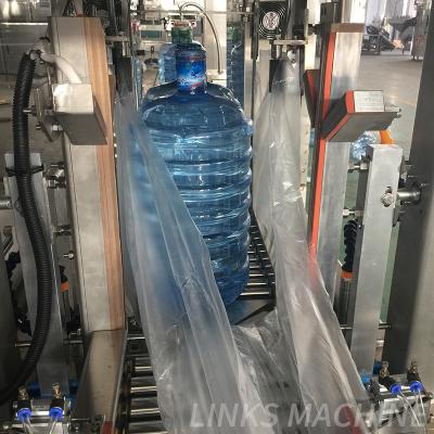 China Beverage 5 gallon bottled water filling line with water purification system and bottle washing filling and capping machine for sale