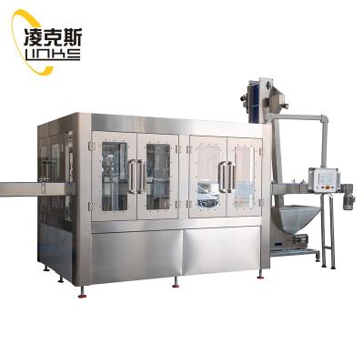 China Beverage Factory Glass Bottle Automatic Carbonated Drink Filling Machine for sale