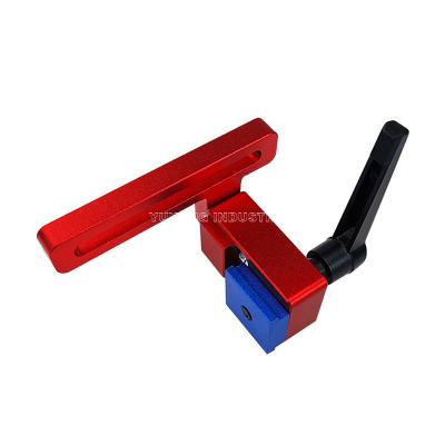 China Advertising Company T-track Clamp Flange Type 1 T-track Slot Miter Track Jig Fixture For T-slot T-track Woodworking DIY Tools for sale