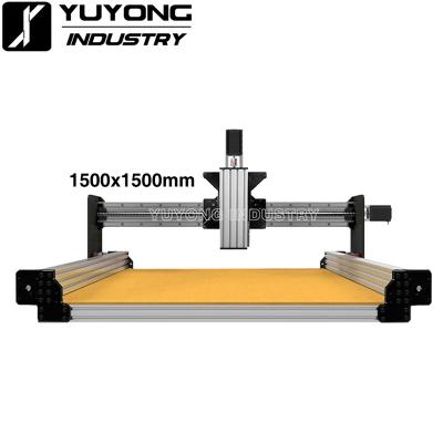 China Hotels Silver Ball Screw QueenAnt PRO 1610 1515 Linear Rail Full CNC Kit Upgraded Queen Bee CNC Router Precise Engraving Machine for sale