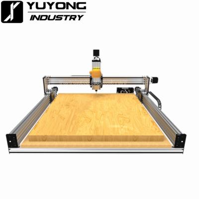 China Hotels Lead CNC Machine 1000x1000mm Lead CNC Kit Mechanical Wood Router with 4pcs High-Torque Nema23 Stepper Motors for sale