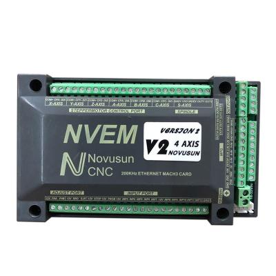 China MILL NVEM 3/4/5/6 Axis Mach3 Command Card Ethernet Port with USB Cable-Novusun Version 2 for sale