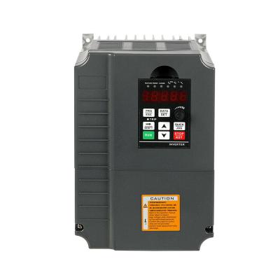 China Hotels 7.5kw Variable Frequency Drive 220V / 380V 0-400Hz 3P Output 1HP or 3HP Input Shaft Inverters VFD Drive Frequency Converter for sale