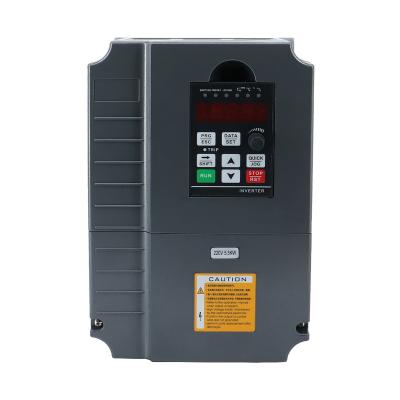 China Hotels 5.5kw Frequency Drive 220V/380V Shaft Inverters VFD Drive Variable Frequency Converter for sale