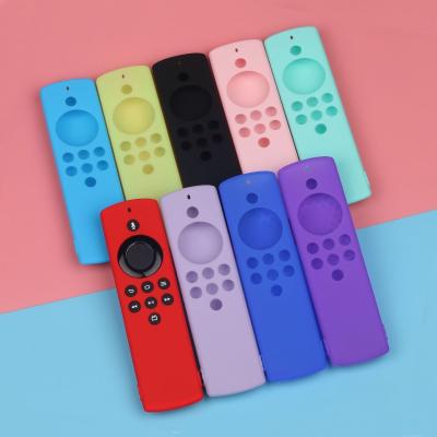 China Cute Silicone Case For Amazon Fire TV Stick Lite Replacement Cover Device Remote Control Shockproof Anti-skid Case for sale