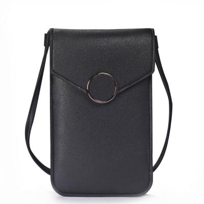 China Portable Small Cross - Body Phone Bag For Women Cell Phone Shoulder Bags Card Holders Purse for sale