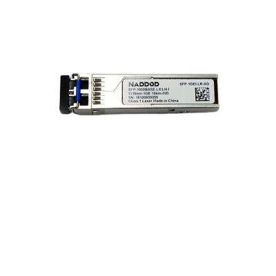 China Data Center 1000BASE-LX/LH SFP Optical Module, Single Mode, 1310nm, Industrial Temp, DOM, Dual LC/PC for sale