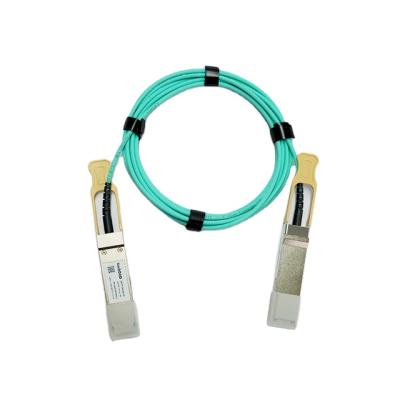 China Data Center Active Optical Module 100G QSFP28 Fiber Optic Cable 5M for sale