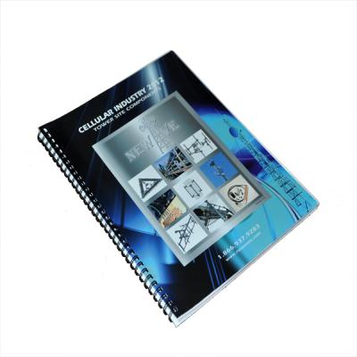 China paper & Best Paperboard Color Hardcover Book Spiral Printing In China for sale