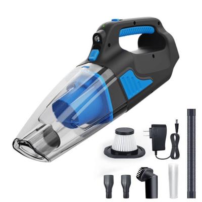 China Handheld 12000pa 7200mAh 4 In 1 Portable Handheld Vacuum Cleaner Car Dust Blower Vehicle Home 90000RPM for sale