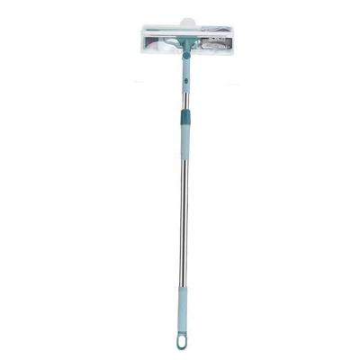 China Viable Glass Cleaning Appliances Paint Scraper With Double Sided Brush Brush Window Cleaning Tool High Rise Window Cleaner for sale