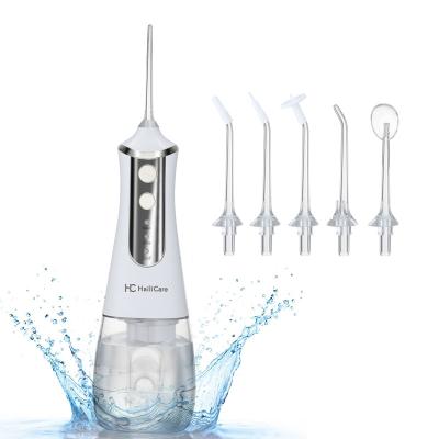 China Cordless Sector Effectively Water Irrigator Travel Flosser Black Electric Portable Dental Oral Interdental Care Home Clean Set For Teeth for sale