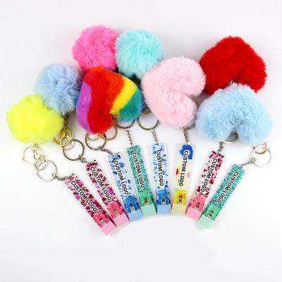 China Private desigber credit card grabber nails card grabber kawaii durable custom key chain grabber for sale